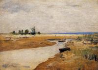 John Henry Twachtman - The Inlet